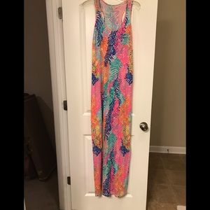 Lily Pulitzer medium maxi. Let’s Cha Cha